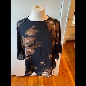 Brand new navy stitch fix fun2fun Blouse M